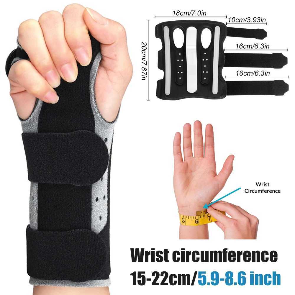 1PC Wrist Brace for Carpal Tunnel Adjustable Night Wrist Support Brace with Splints Right Hand Hand Support for Tendonitis M251226