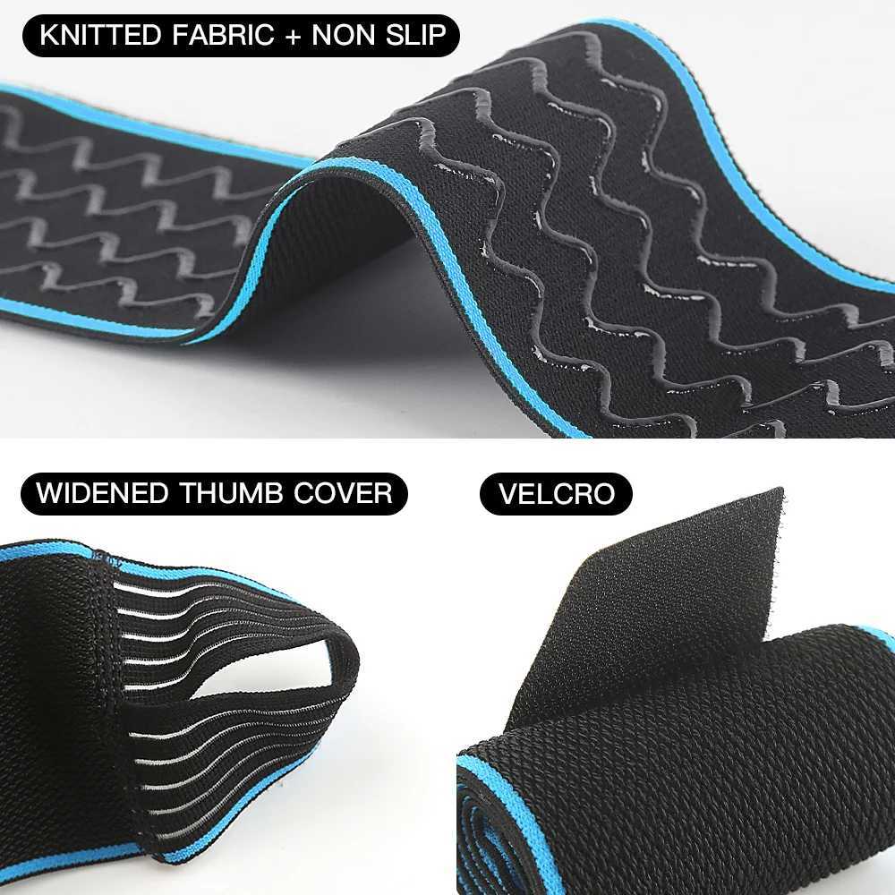 1Pc Wristband Elastic Bandage Wrist Support Gym Fitness Crossfit Powerlifting Compression Wrist Brace Support Strap Wraps M251226