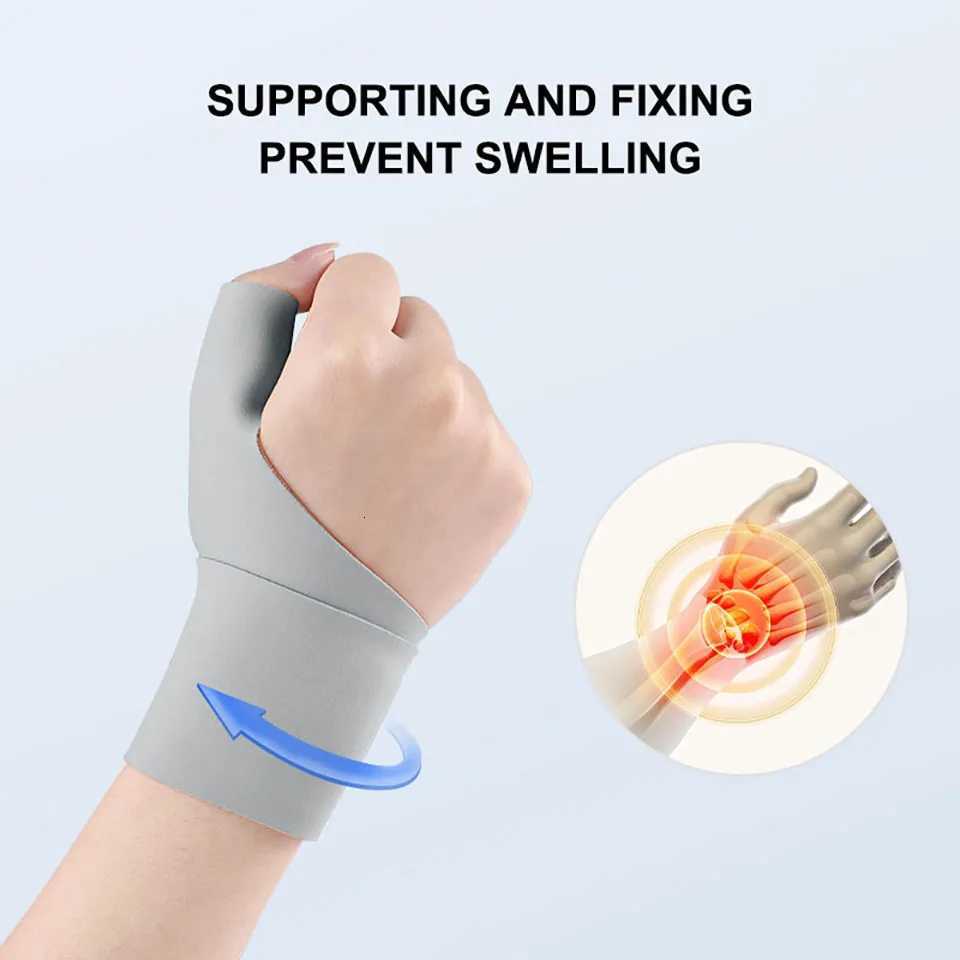 GOBYGO 1Pc Thumb Compression Wrist Brace Prevents Sprains Tendon Sheath Protection Joint Support Lightweight Thumb Sleeve Unisex M251226