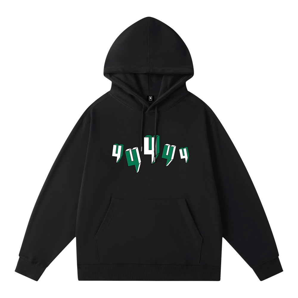 Men's Hoodies Letter-printed Cotton Warm Sports Suit Sweatshirt A Trendy Hip-hop Loose Casual Sweatshir High-quality Hip-hop Youth Street Rock Ho