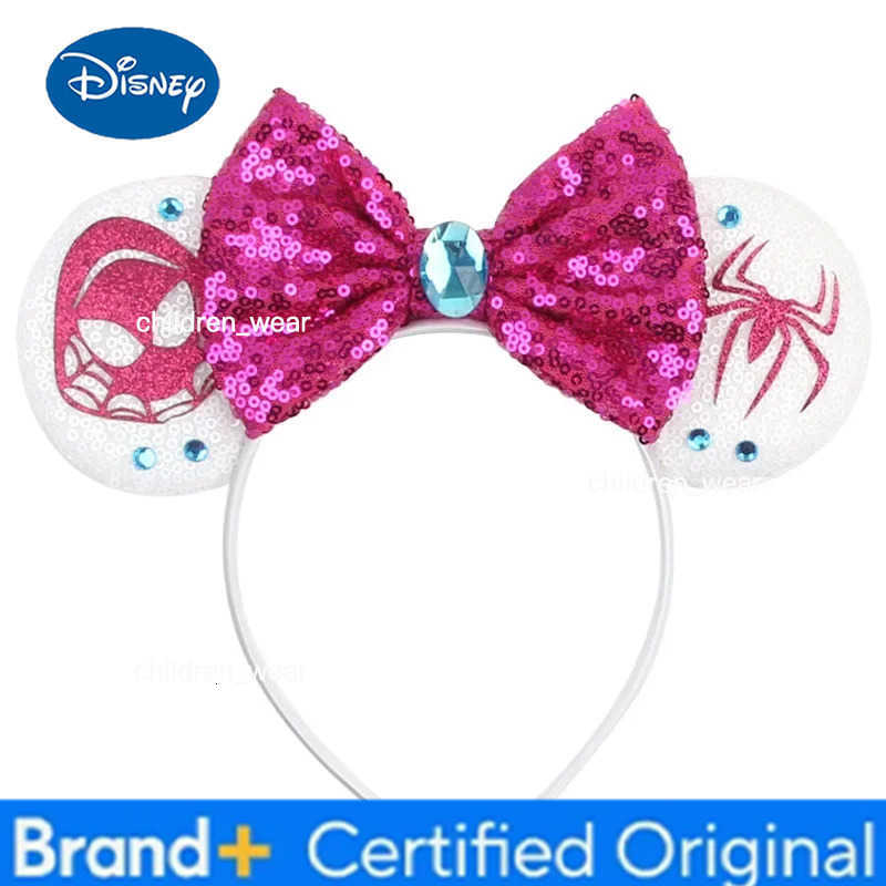 Disney Mickey Mouse Ears Marvel Spiderman Headbands for Kids Girls Star Wars Hairbands Adult Men Women Avengers Hair Accessories H251226