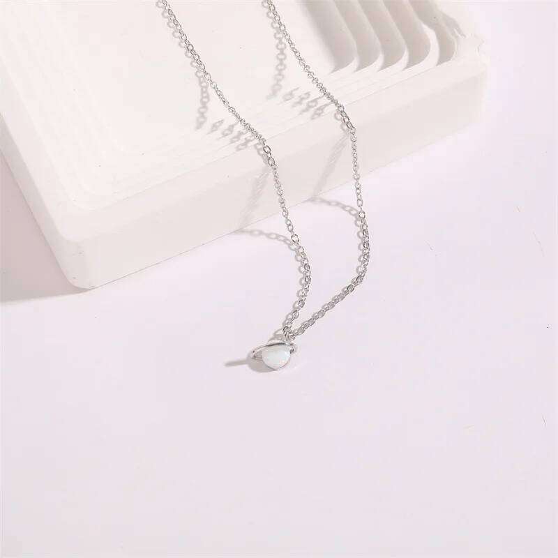 ITSMOS Pendant Female Opal Luxury Choker 14K Gold Plated Vintage Jewelry Necklace for Women Gift 25N1226