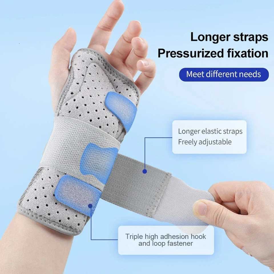 LOOGDEEL Breathable Wrist Support Professional Splint Wrist Brace Arthritis Carpal Tunnel Hand Sprain Tendinitis Wristband Men M251226