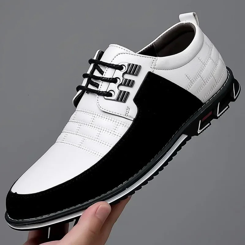 Autumn Business Casual Shoes for Men Trend Classic Leather Shoes Outdoor Men Sneakers Sewing Breathable Mens Dress Shoes 251225