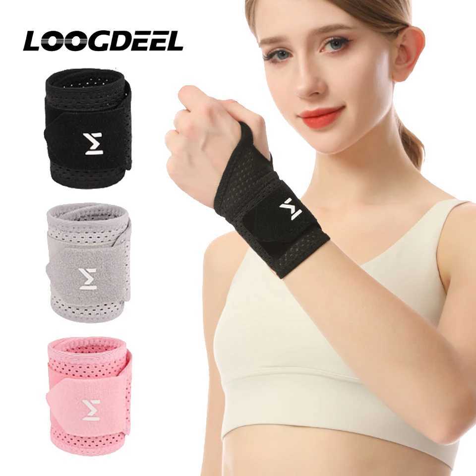 LOOGDEEL 1Pcs Adjustable Compression Sleeve Arthritis Carpal Tunnel Relief Breathable Wrist Support Brace for Gym/Work M251226