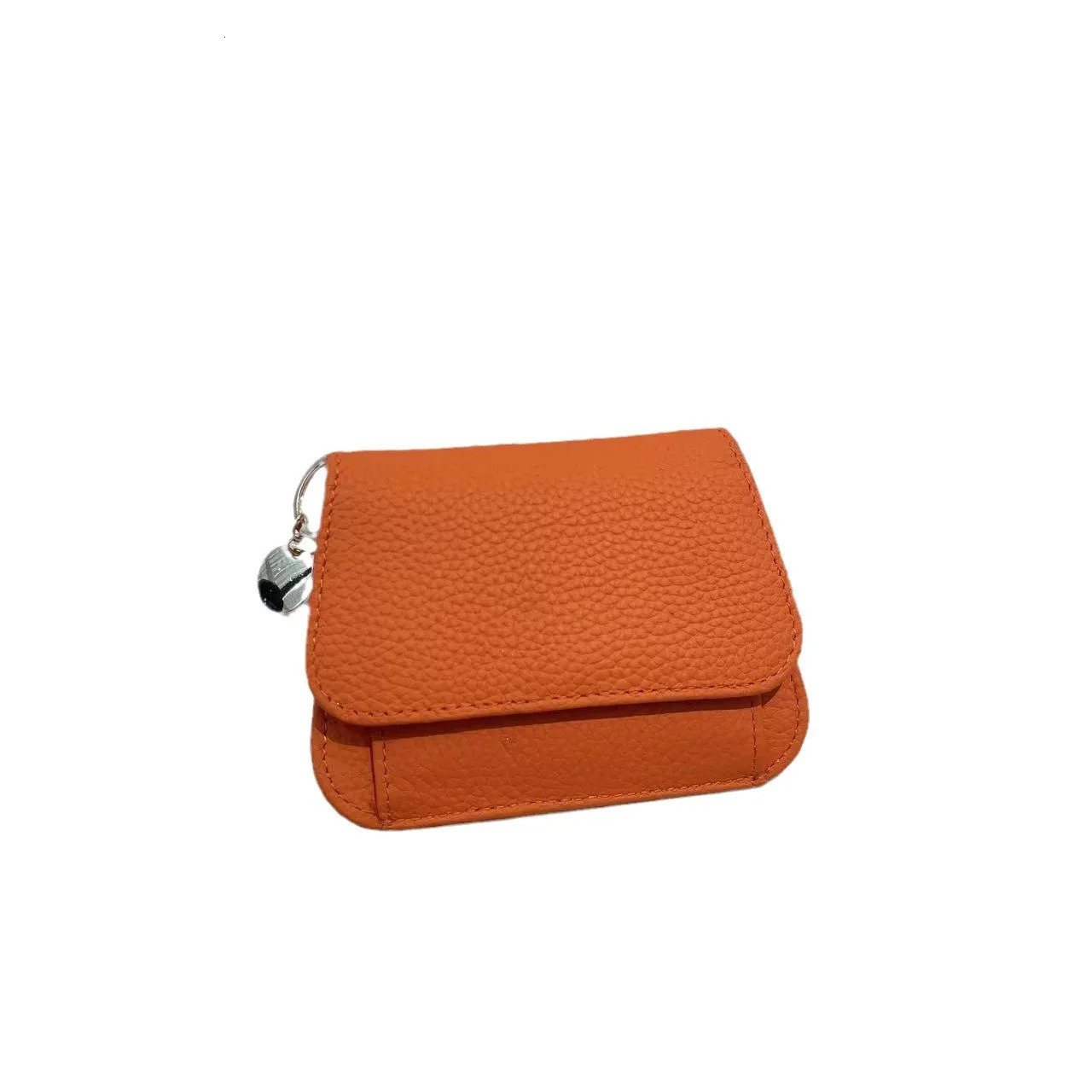Korean Style Short Wallet Pure Leather Inner And Outer Top Layer Cowhide Zipper Coin Purse Fashionable RFID Multi-Card Slot 251225