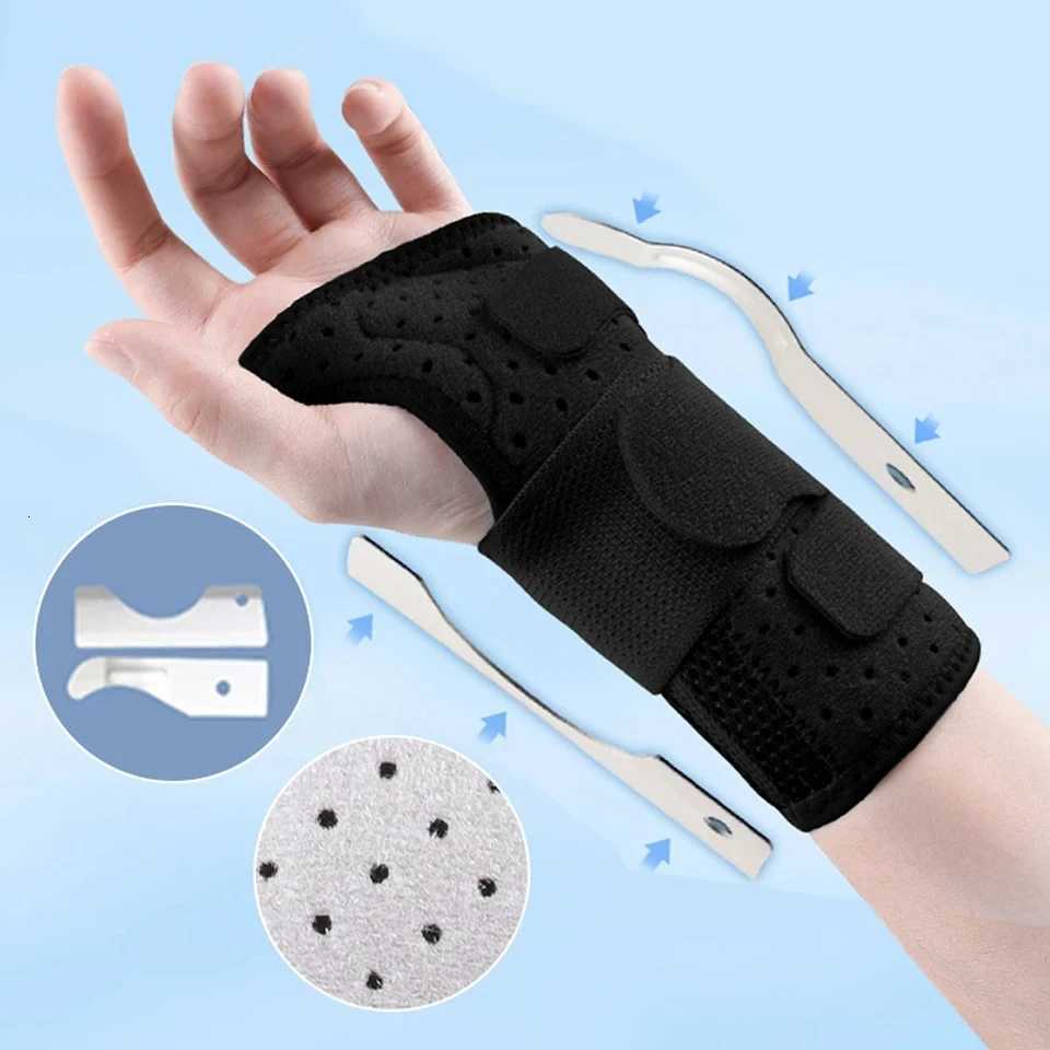LOOGDEEL Breathable Wrist Support Professional Splint Wrist Brace Arthritis Carpal Tunnel Hand Sprain Tendinitis Wristband Men M251226