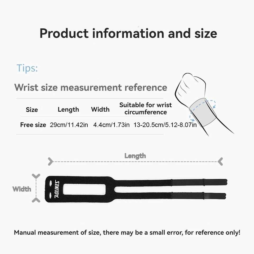 AOLIKES 1PCS Adjustable Support Wrist Brace Sports Wrist Band Tfcc Tear Triangular Fibrocartilage Injuries Brace Ulnar Protect M251226