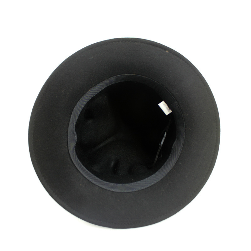 Pharrell Hat Felt Fedora Hat For Woman Men Hats Black Top Hat Y19070503
