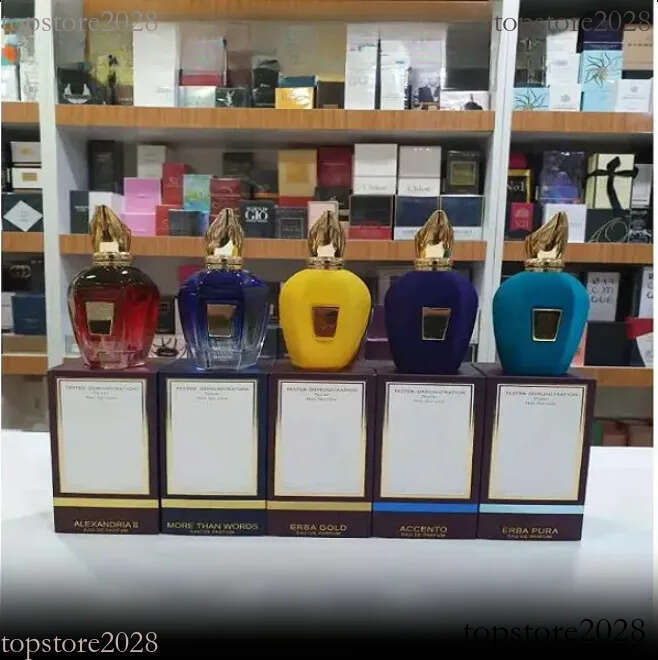 2026 XERJOFF Alexandria Erba Pura Gold Groove Xcape Wardasina Opera Coro Soprano Accento Perfume 100ml Man Women Fragrance Eau De Parfum EDP Cologne S