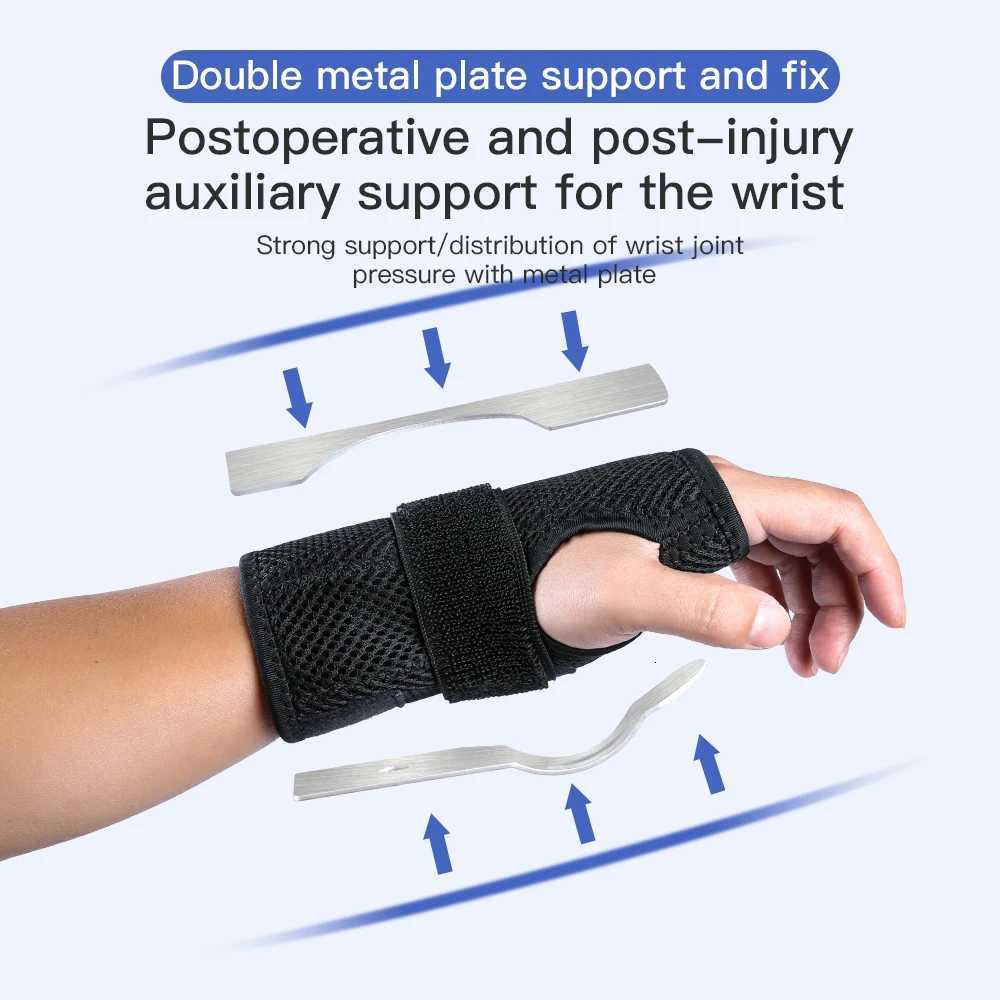 Breathable Wrist Support Professional Splint Wrist Brace Protector Band Arthritis Carpal Tunnel Hand Sprain Tendinitis Wristband M251226