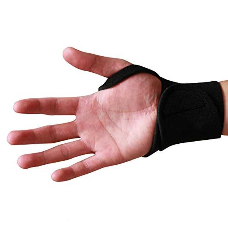 1Pc Gym Wrist Band Sports Wristband New Wrist Brace Wrist Support Splint Fractures Carpal Tunnel Wristbands for Fitness M251226
