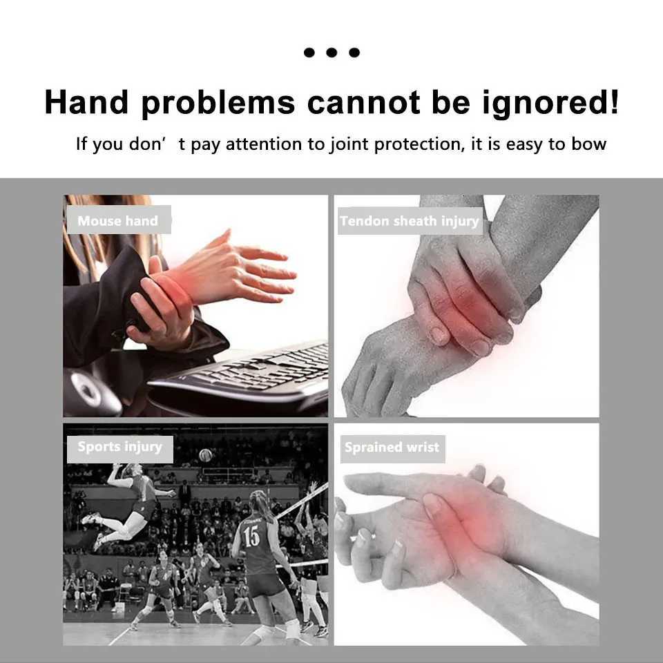 Sports Steel Wristband Fitness Basketball Sprain Protection Support Palm Tendon Sheath Mouse Strap Pressure Wrist Protection M251226