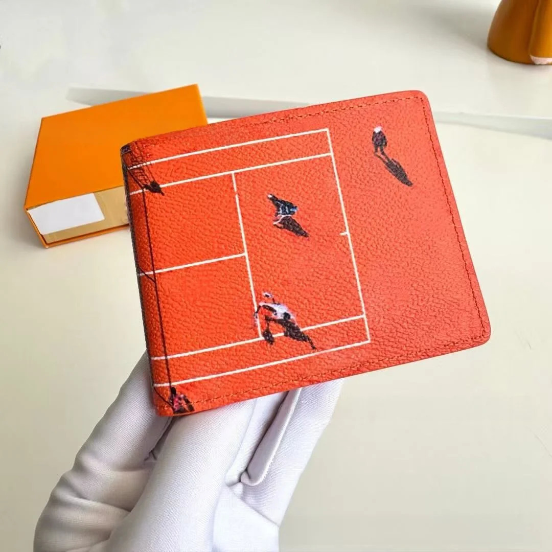 Travel Themed Cartoon Animal And Plant Business Wallet Card Holder Thin Print Leather Bifold Wallet for Daily Use 251225