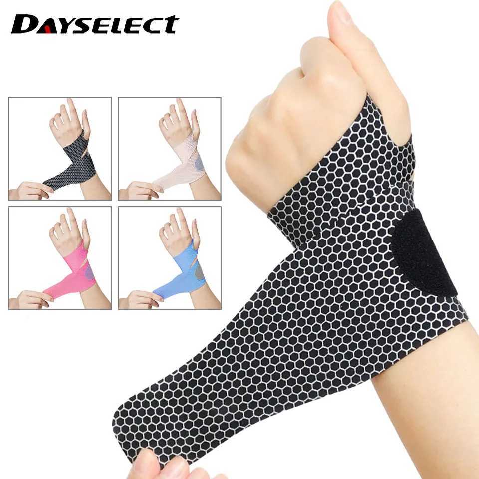 1Pcs New Stretch Wrist Brace Adjustable Wrap Around Compression Wrist Strap Sports Sprain Chronic Strain Joint Discomfort Unisex M251226