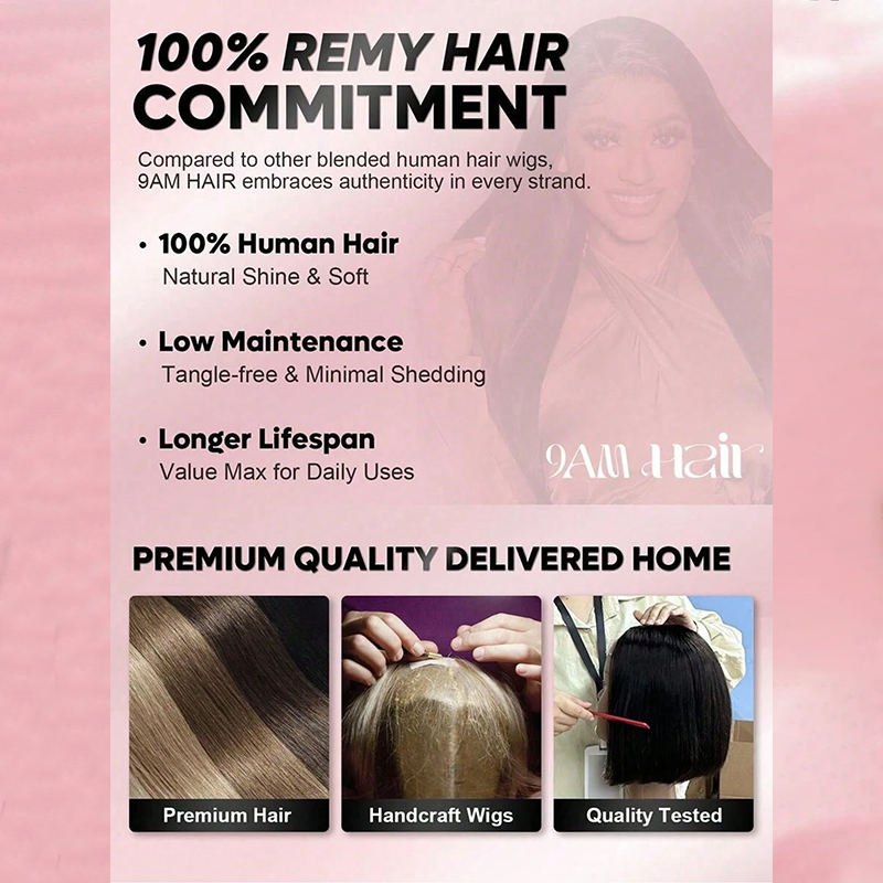 Chocolate Brown Deep Wave Wig Human Hair Pre Plucked Lace Front Wig Ready To Wear 6x5 180% Density #4 Closure Wig Bleached Knots For Women