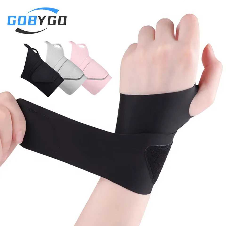 GOBYGO 1Pcs Ultra-thin Breathable Wrist Guard Compression Wrist Wraps Fitness Wrist Wraps Sprained Tendon Wraps Arthritis Pain M251226
