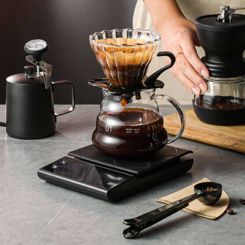 Charging Coffee with Timer LED Digital oz/Ib/g Electronic Household Kitchen Food Scale 25T1226