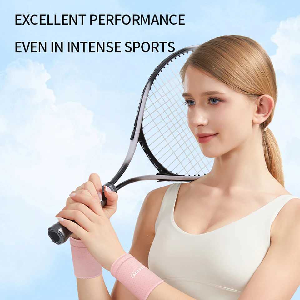 1Pcs Cold Sensation Wrist Guard Ice Silk Sports Wrist Guard In Summer Ice Cold Sweat Absorption Thin Section Fitness Hand Band M251226