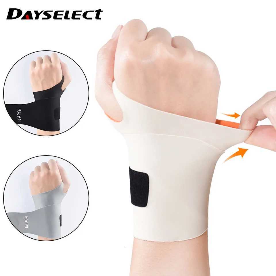 1Pcs Adjustable Thin Compression Wrist Guard Wrist Exercise Safety Support Sprain Wrist Brace Tendon Sheath Pain For Men Women M251226