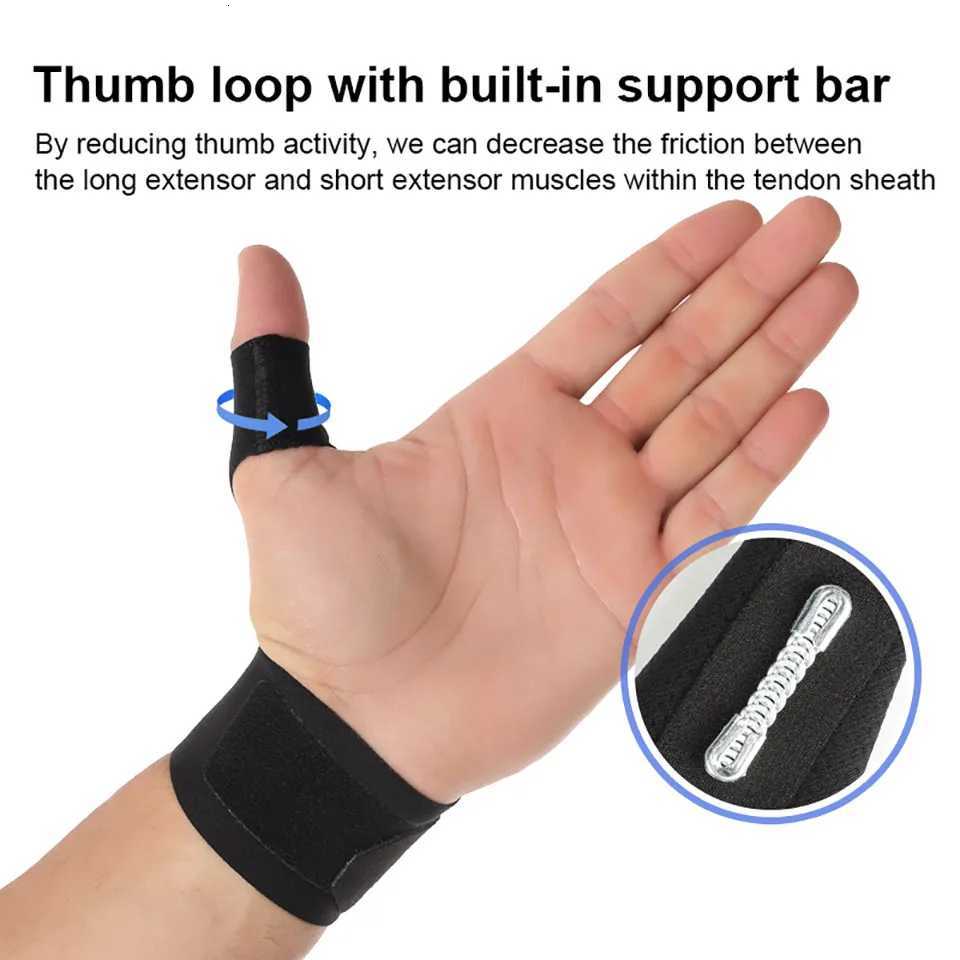 1Pcs Sports Wrist Support Absorb Sweat Thin Light Thumb Wrist Guard Gym Badminton Volleyball Running Wrist Sweat Towel Men Women M251226