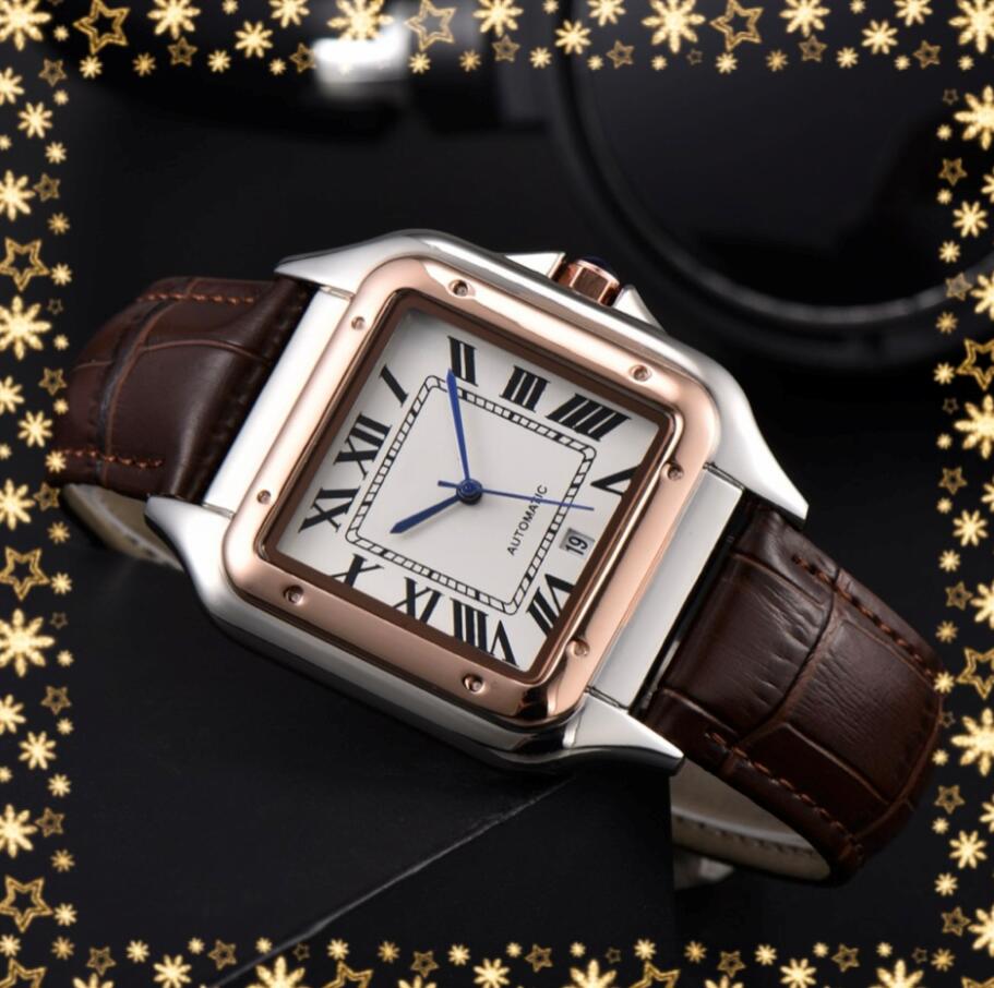 Women and men Watch SANTOSIIT Fashion With diamond Classic Panthere Stainless Steel Quartz Gemstone For Lady Gift Top Quality With Designer Wristwatch