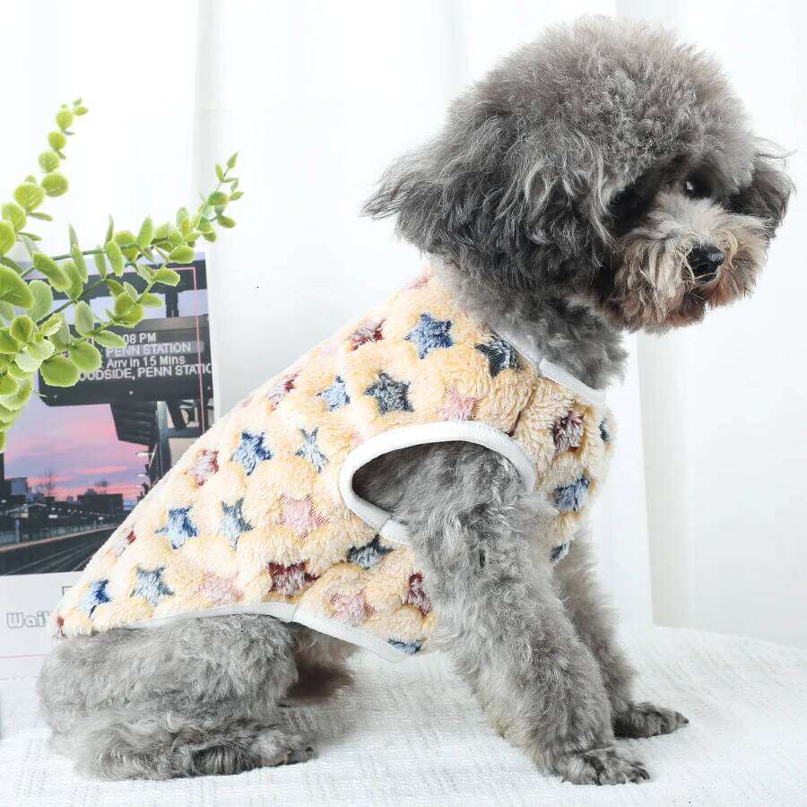 Winter Dog Vest, Flannel Christmas Sweater Small Breeds, Warm Pullover for Chihuahua Teddy 25T1226