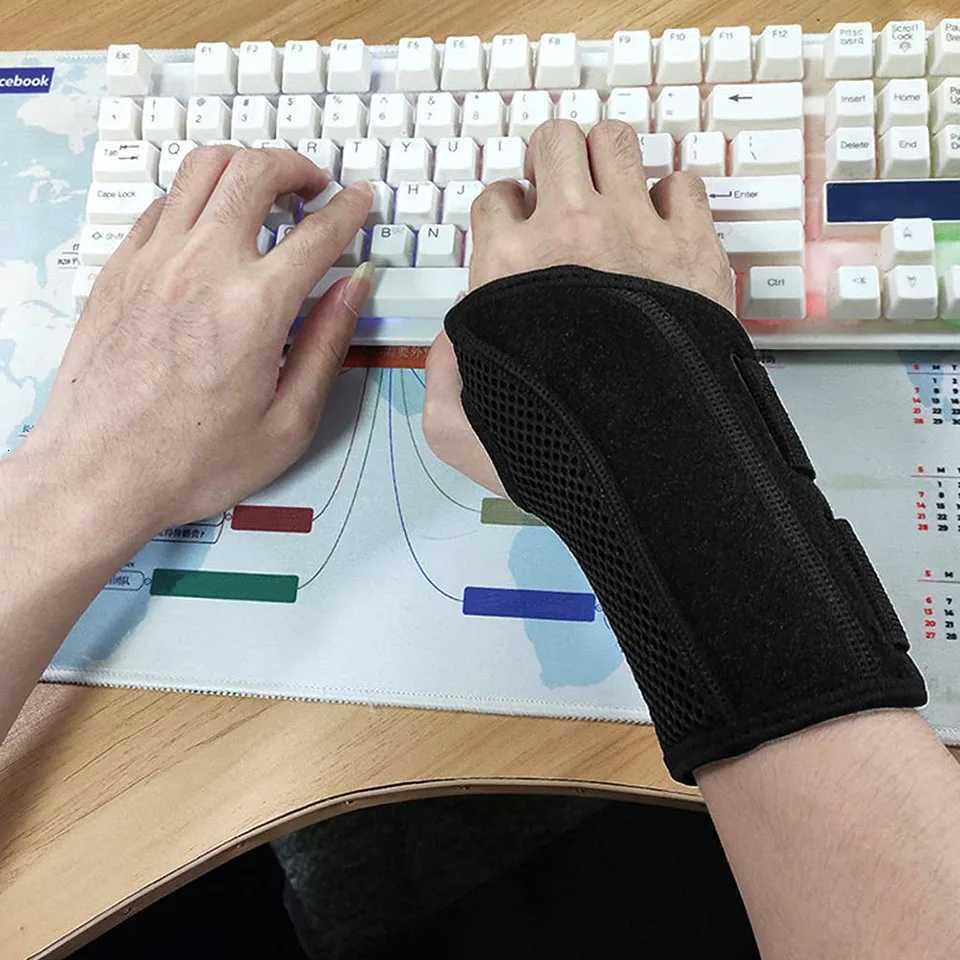 AOLIKES 1PCS Adjustable Compression Wrist Brace Night Wrist Support Carpal Tunnel Splint Stabilizer for Arthritis Pain Relief M251226
