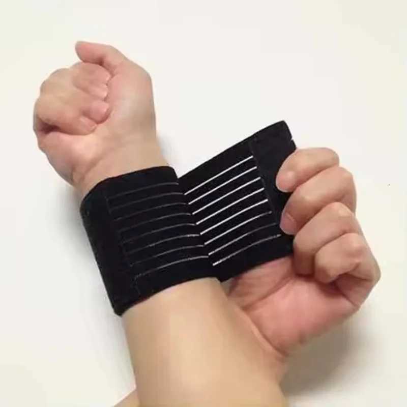 Adjustable Elastic Bandage Hand Sport Wristband Gym Support Wrist Brace Wrap Carpal Tunnel Sports Fitness Bracers Strap Stretchy M251226