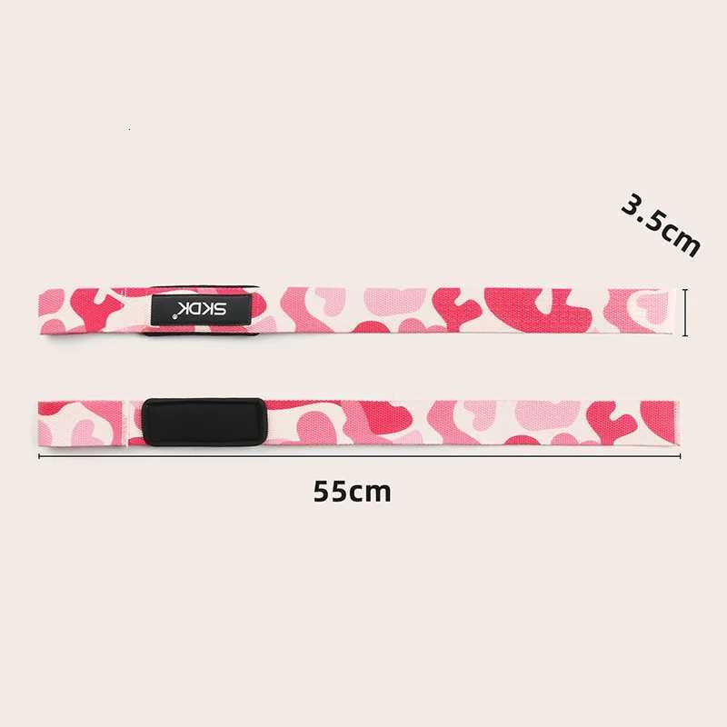GOUNOD Weightlifting Wrist Straps Strength Training Adjustable Non-slip Gym Fitness Lifting Strap Wrist Support Grip Band M251226