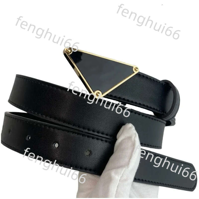 Designer For Woman Smooth Buckle Gurtel Retro Triangulo Thin Waist Belts Women Cowhide Leather Fashion Cintura Luxury Belt 838