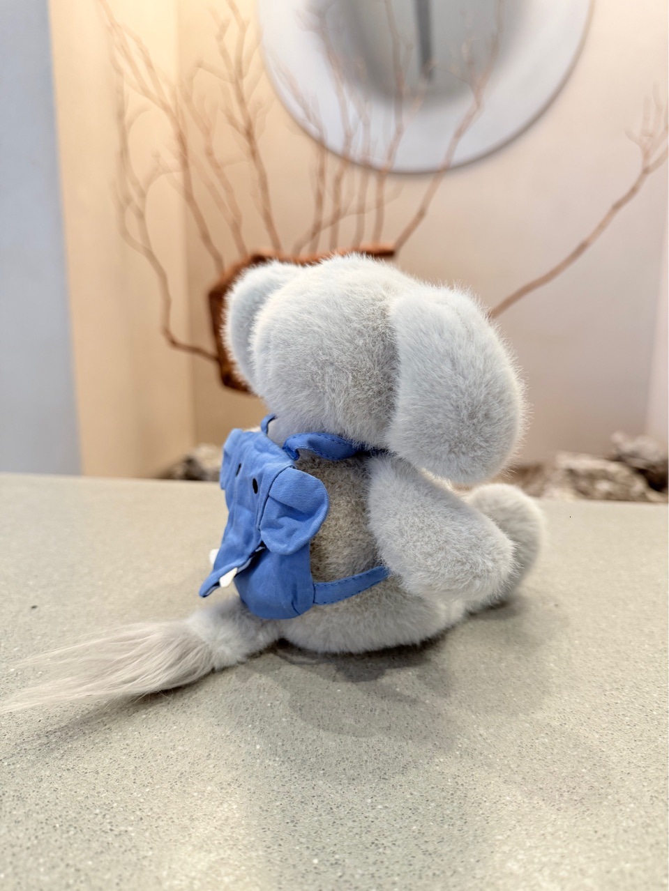 New Fun Backpack Puppy Doll Backpack Travel Elephant Soothing Doll Children's Birthday Gift