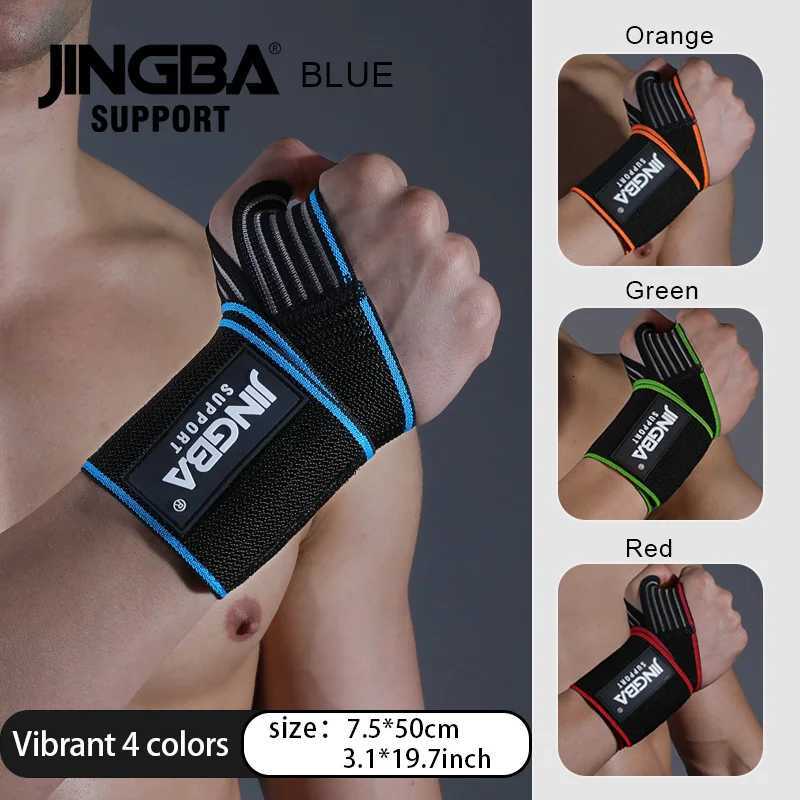 Fitness Wrist Wraps Weight Lifting Gym Wrist Straps Cross Training Padded Thumb Brace Strap Power Hand Support Bar Wristband M251226