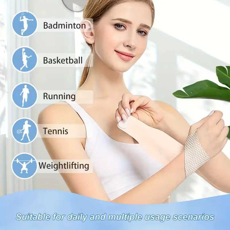 2pcs Breathable wrist guard adjustable elastic sports wrist guard compression wristband and support wrist care M251226
