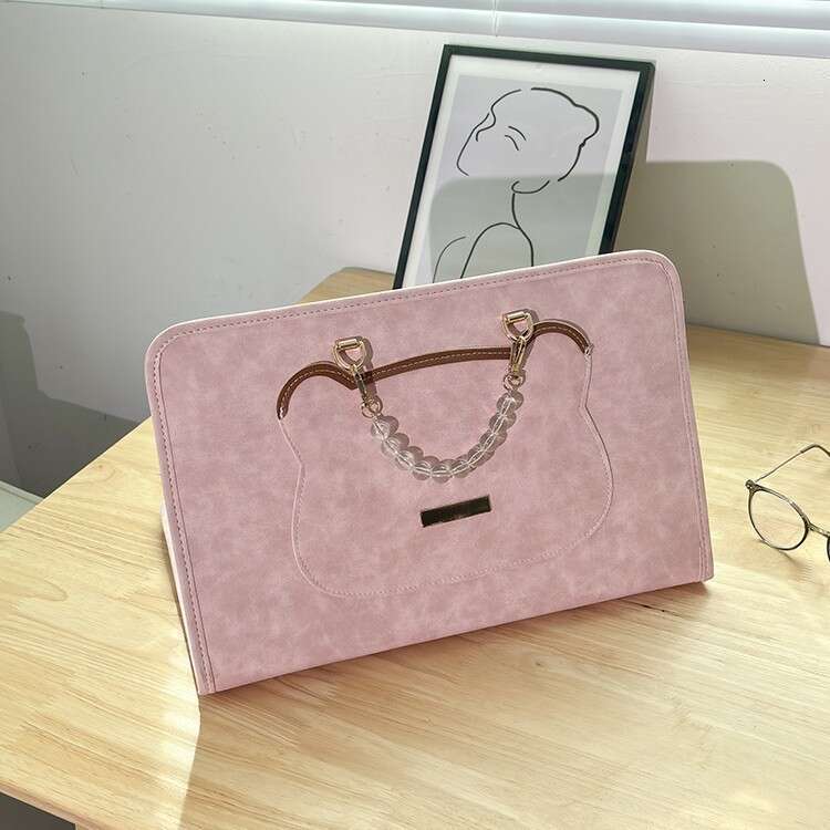 Bag and Computer Protective Case Laptop Handbag Pink Girly Style
