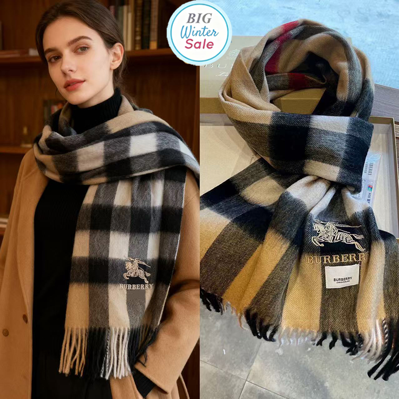 Autumn and winter new high-end luxury scarves, fashionable scarves, designer scarves, cashmere scarves, men's and women's universal scarves