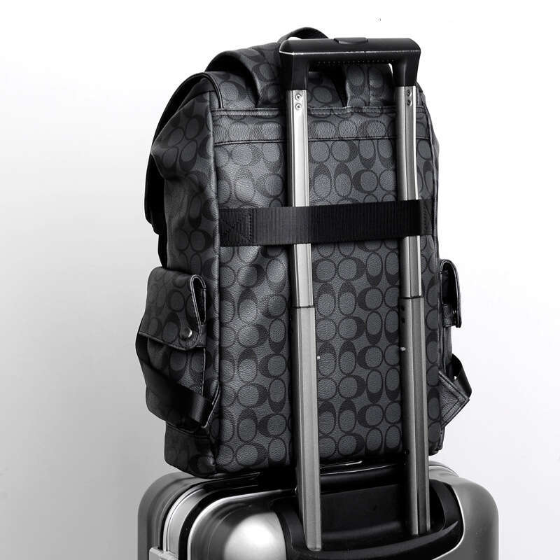 Men Business Casual Large Capacity Laptop Multifunctional Trendy School Bag Travel Backpack High Quality Luxury Bag