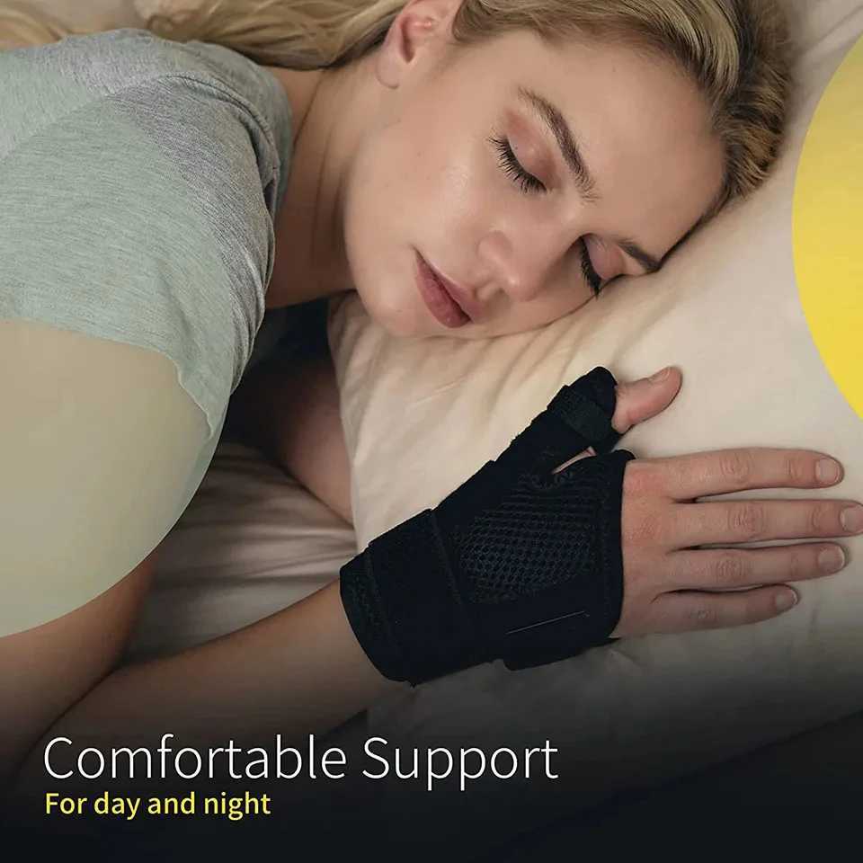 1Pcs Thumb Wrist Brace Wraps Carpal Tunnel Arthritis Tendonitis Sprain Wristband Wrist Support Bandage Sports Gym Hand Protector M251226