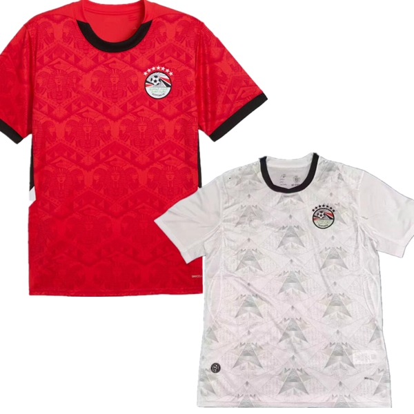 25 26 27 Egypt men and kids M.SALAH sleeve soccer jerseys 2025 2026 home away men jersey and kids kit football shirts tops camisetas