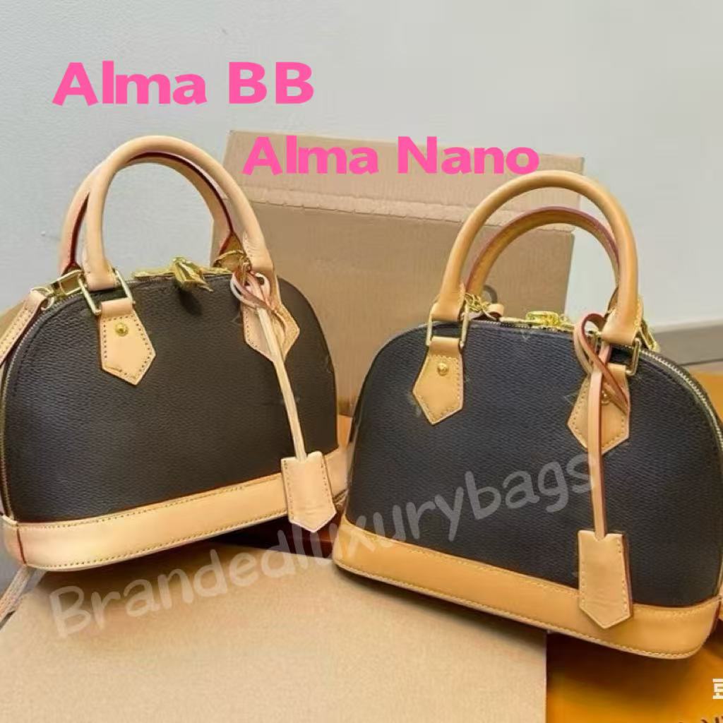 designer bag shoulder bag mini Bag Almas BB Top Handle Shell Handbag Luxury crossbody bag tote bag Carrying Bag Women Classic Printed Leather Wallet fashion purse