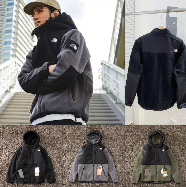 Fleece Jackets for Men Women Designer Zipper Jacket Autumn and Winter Couple Style Embroidered Hooded Jacket