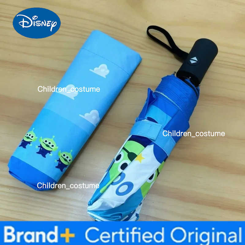 Disney Toy Story umbrella fully automatic student cute ins simple anti-ultraviolet sunscreen sunny day and rain dual-use holiday gift H251226