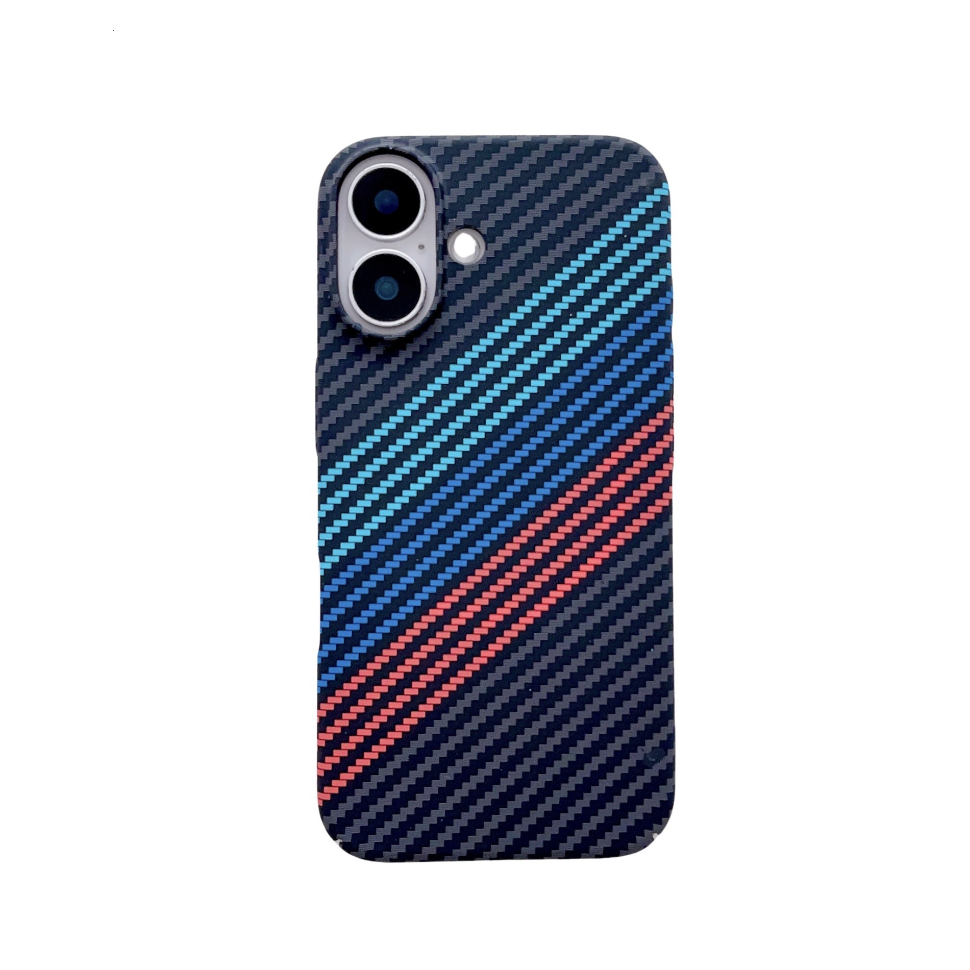 iPhone 17 Kevlar Carbon Fiber Texture Compatible with Apple 16 Pro Max Phone Case Built-in Magnetic 15 Full Coverage Hard