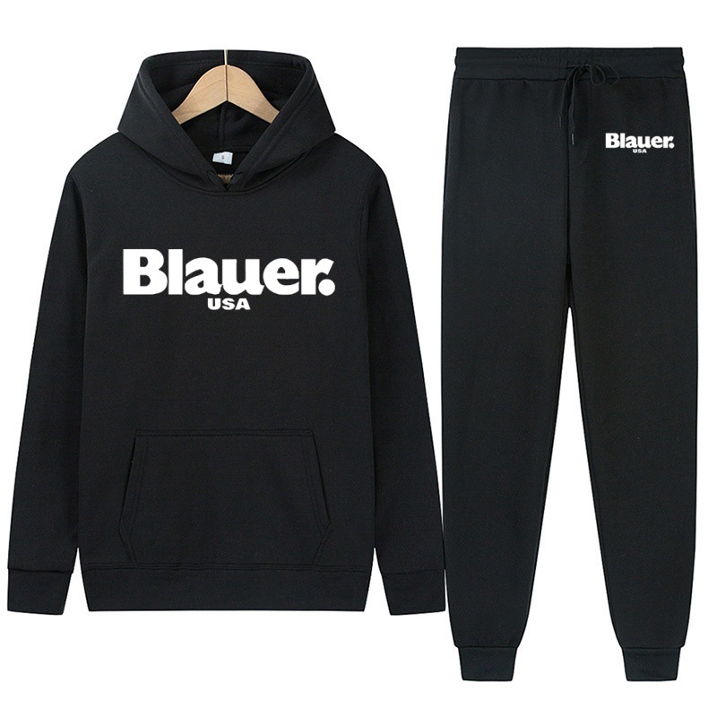 Men's Autumn and Winter Letter Printed Long Sleeved Casual Hoodie Soft and Breathable Sportswear