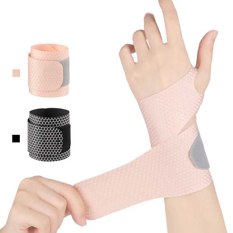 1Pcs Wrist Guard Summer Breathable Thin Tendon Sheath Wrist Joint Fixation Badminton Yoga Sprain Protection Women Sport Pressure M251226