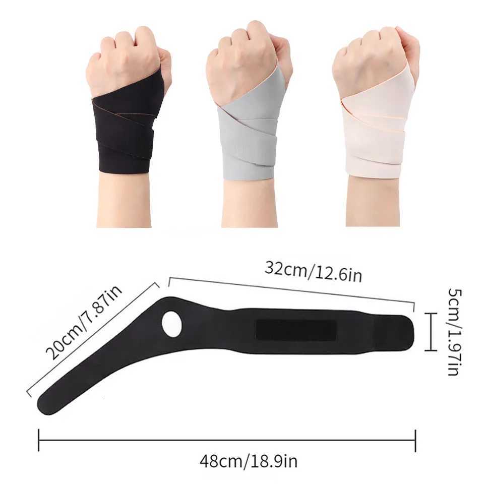 GOBYGO 1/2Pcs Thin Wrist Guard Preventing Wrist Sprains Badminton Tennis Tendon Sheath Joint Strain Immobilizer Men Women Unisex M251226