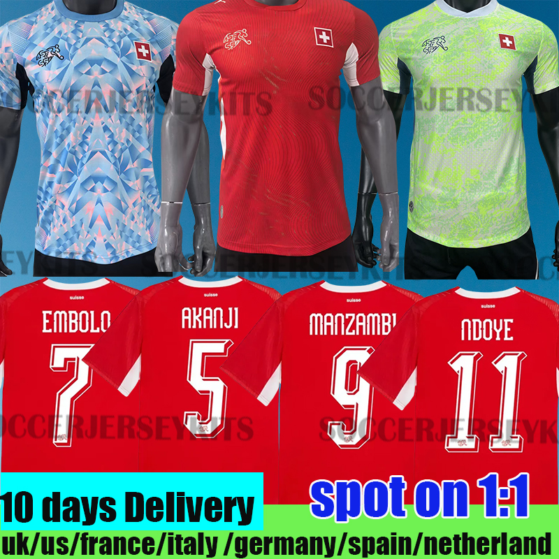 switzerland football shirts 2025 2026 Soccer Jerseys schweiz suisse X H A K A schweiz switzerland jersey SHAQIRI 24 25 Football shirts SWISS home away Uniforms MEN