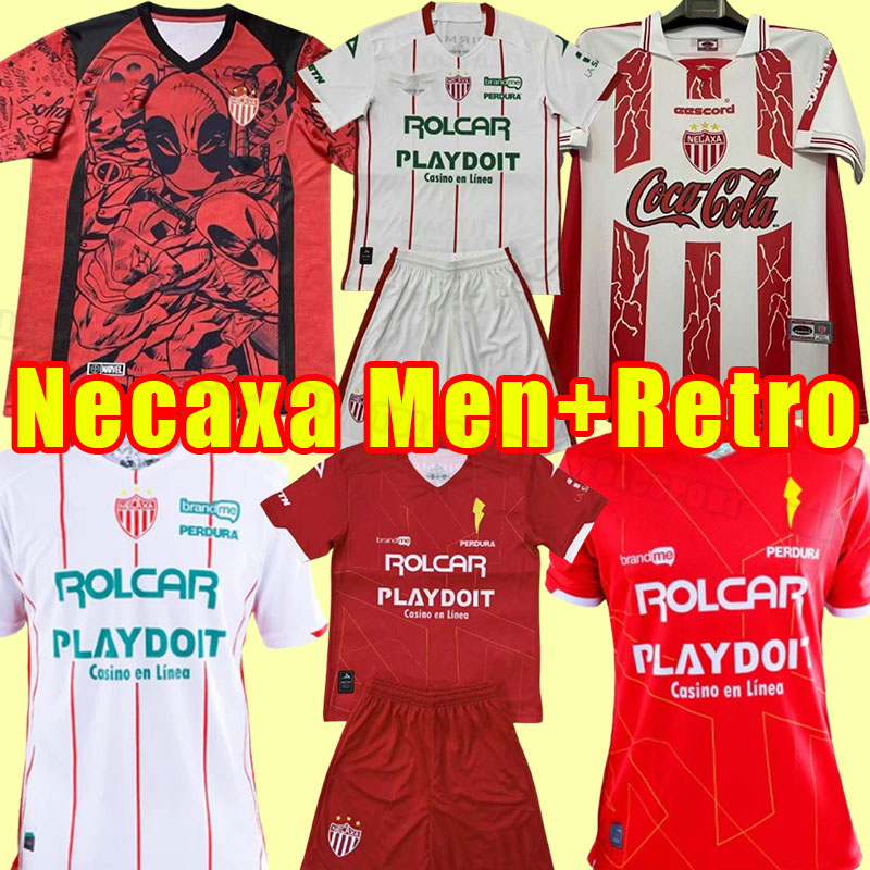 2025/26 Mexico Club Necaxa Anniversary Soccer Jersey BATISTA GARNICA Football Shirt Mens POGGI DOMINGUEZ Home Away third Uniform 2026 player version kits retro 99 00
