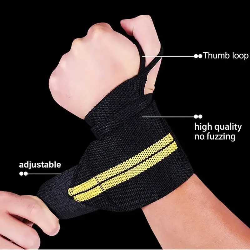 1PC Adjustable Elastic Wrist Strap for Men And Women Powerlifting Wristband Fixer Support Brace for Athletes M251226