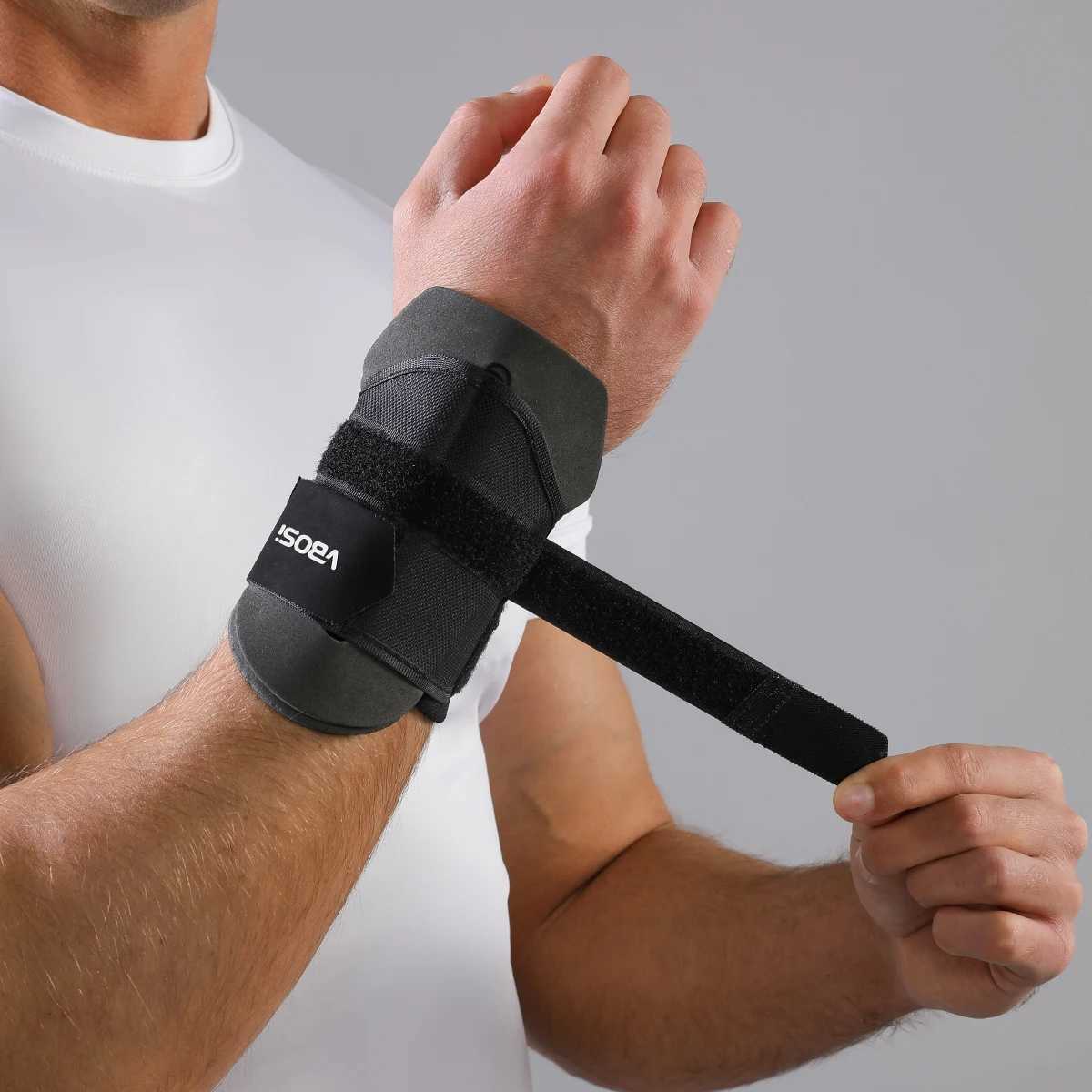 VBOSi 1 Piece Wrist Support Brace Durable Design for Daily Use Ideal for Football Players Sports Enthusiasts M251226